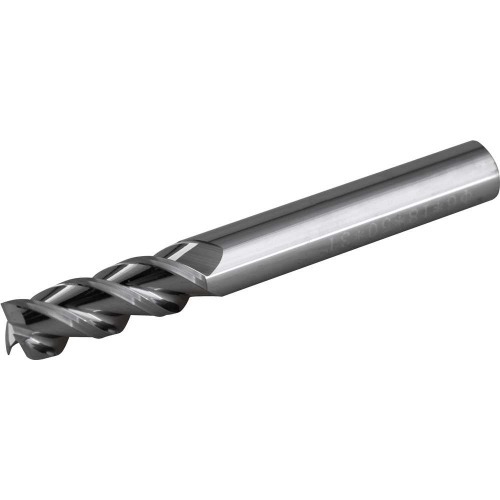 Fresa topo 6,0 mm com metal duro com 3 cortes Fresa topo 6,0 mm com metal duro com 3 cortes