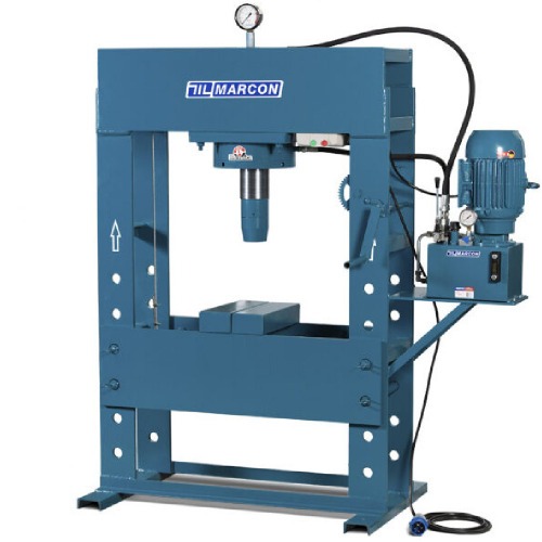 Prensa hidráulica motorizada capacidade de 100 toneladas - 4212 220V Prensa hidráulica motorizada capacidade de 100 toneladas - 4212 220V