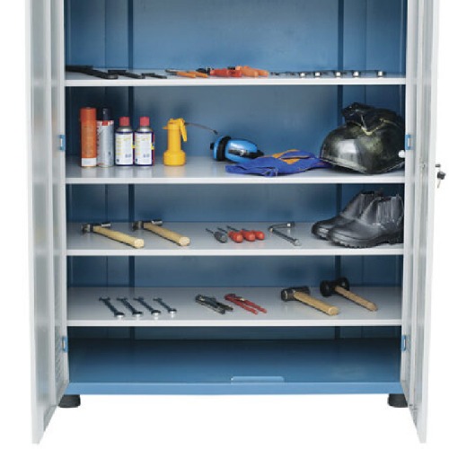 Arm�rio com 5 prateleiras e portas de a�o - AM-11