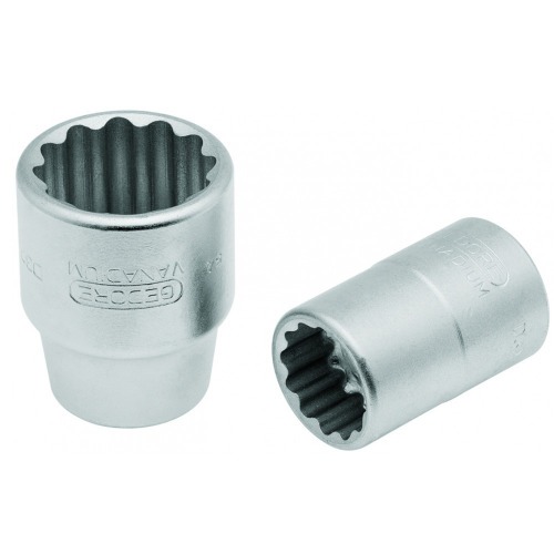 Soquete estriado 30 mm encaixe 1/2 Soquete estriado 30 mm encaixe 1/2
