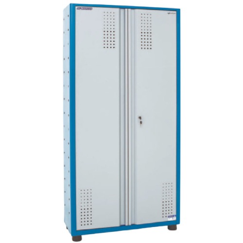 Armário para ferramentas com 4 prateleiras e portas de aço - AM-71 Armário para ferramentas com 4 prateleiras e portas de aço - AM-71
