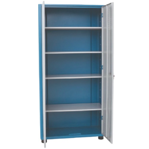 Armário para ferramentas com 4 prateleiras e portas de aço - AM-71 Armário para ferramentas com 4 prateleiras e portas de aço - AM-71