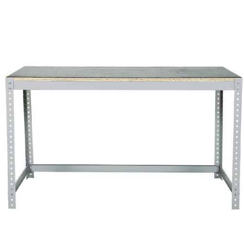 Bancada desmontável com tampo em madeira OSB - BM-I Bancada desmontável com tampo em madeira OSB - BM-I