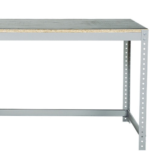 Bancada desmontável com tampo em madeira OSB - BM-I Bancada desmontável com tampo em madeira OSB - BM-I