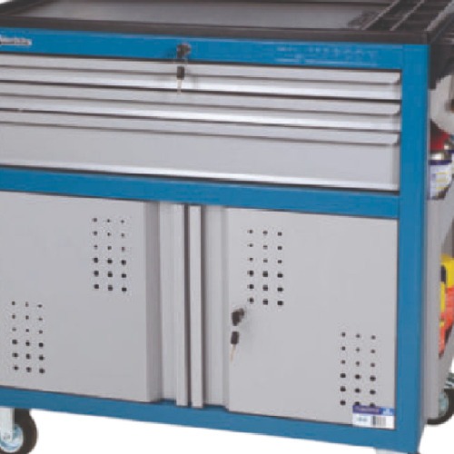 Carrinho para ferramentas fechado com 3 gavetas - CR-58