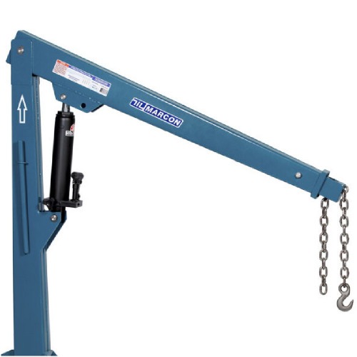 Guincho hidráulico 1 tonelada com prolongador rodas de poliuretano - MGH-1TPP Guincho hidráulico 1 tonelada com prolongador rodas de poliuretano - MGH-1TPP