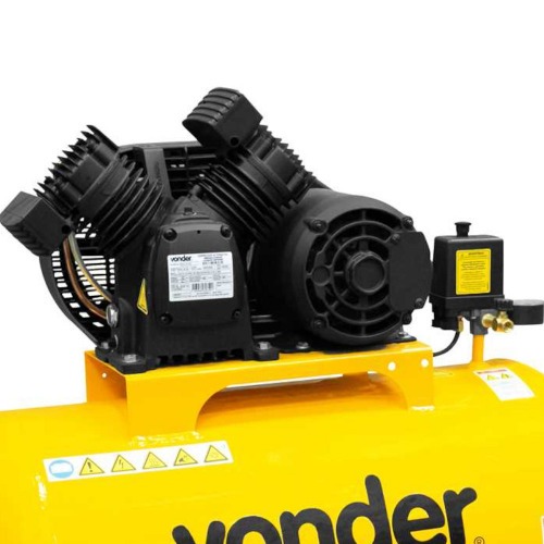 Compressor de ar 10 pés 93L 2 hp 140 libras monofásico - VDCSV 10/100 Compressor de ar 10 pés 93L 2 hp 140 libras monofásico - VDCSV 10/100