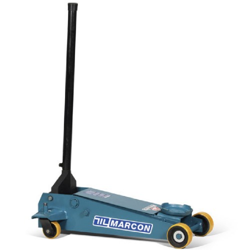 Macaco jacar� curto capacidade 2 toneladas com roda de poliuretano - MJH-2CP 