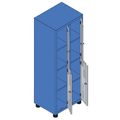 Armário roupeiro duplo com 4 portas - AM-67 Armário roupeiro duplo com 4 portas - AM-67