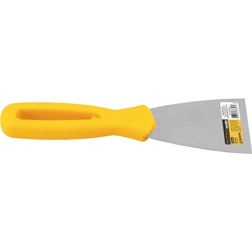 Esp�tula de a�o inox 60 mm com cabo de pl�stico