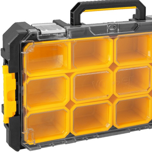 Organizador pl�stico com 12 compartimentos - OPV 700