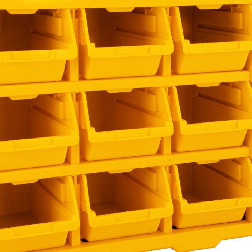 Organizador pl�stico com 9 compartimentos - OPV 090