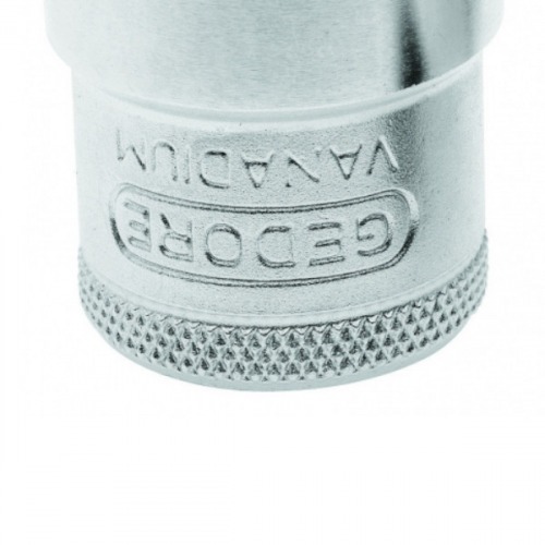 Soquete estriado 15 mm encaixe 1/2