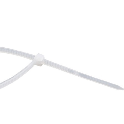 Abracadeira de nylon branca 4,8 mm x 40 cm com 100 pe�as
