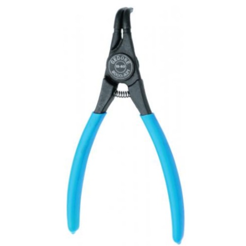 Alicate para an�is externos bico curvo 6.1/2