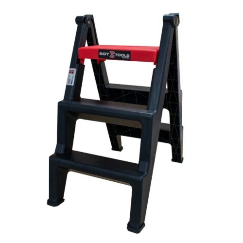 Escada dobr�vel 3 degraus para detalhamento