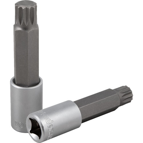 Soquete multidentado longo encaixe 1/2