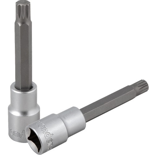 Soquete multidentado longo encaixe 1/2