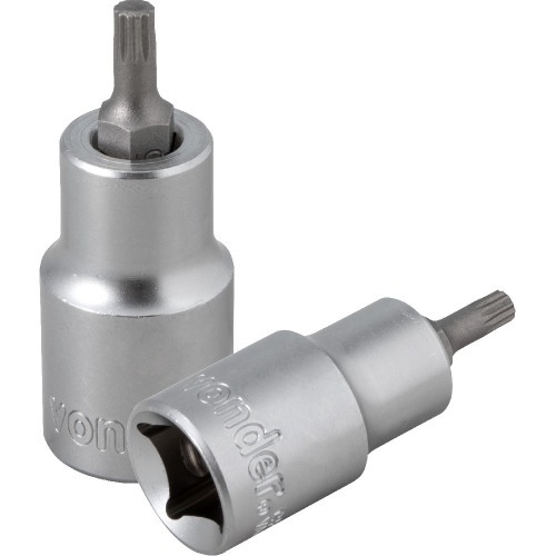 Soquete multidentado curto encaixe 1/2