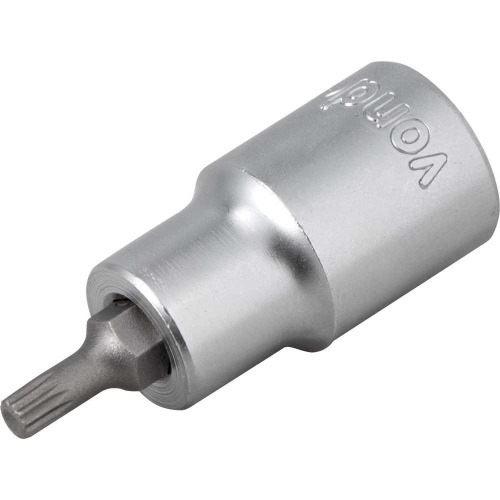 Soquete multidentado curto encaixe 1/2