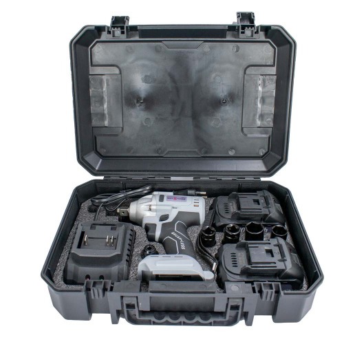 Chave de impacto a bateria 21V 4Ah 1/2 Chave de impacto a bateria 21V 4Ah 1/2