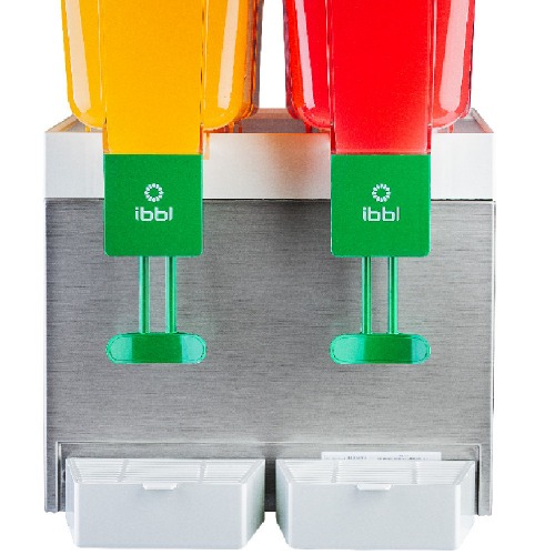 Refresqueira com 2 cubas 15L resfriamento compressor inox - BBS2  110V