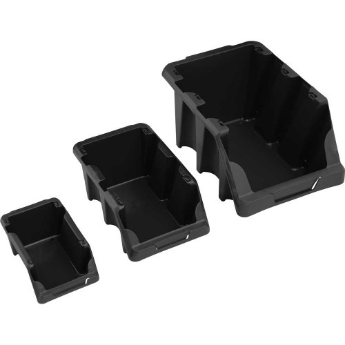 Estante met�lica com 49 gavetas pretas n�3 / n�5 / n�7