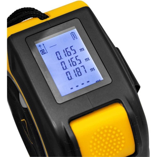 Trena a laser leitura 40 m com trena de a�o 5 m