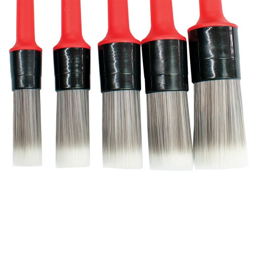 Kit 5 pinceis macios uso interno