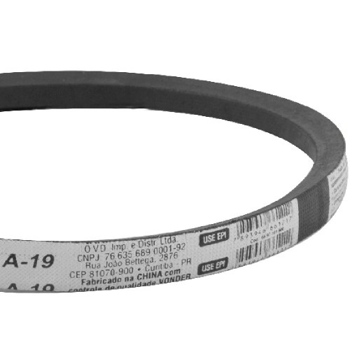 Correia em V perfil A industrial - A19