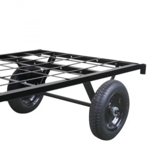 Carro plataforma com tampo em grade de a�o capacidade de 600 kg - MP-600G