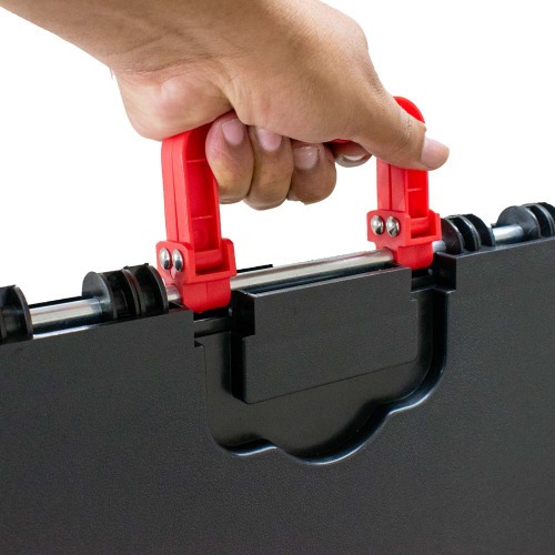 Carrinho para ferramentas aberto dobr�vel com 3 bandejas - Detailers