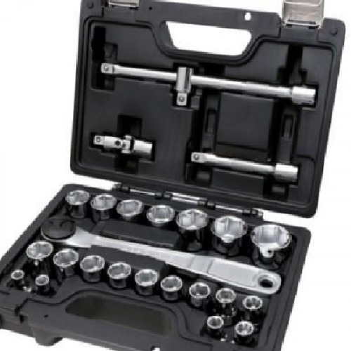 Jogo de soquete sextavado 8 a 32 mm encaixe 1/2