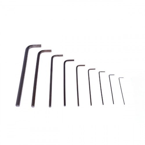 Jogo de chave allen longa 1,5 a 10 mm com 9 peças - 42L-9M Jogo de chave allen longa 1,5 a 10 mm com 9 peças - 42L-9M