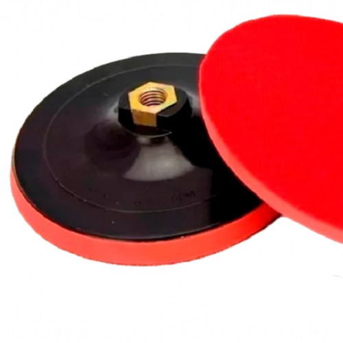 Disco de borracha com velcro 7