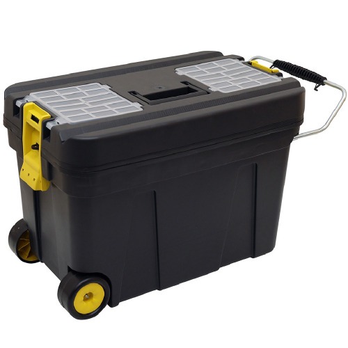 Caixa de ferramentas ba� com rodas capacidade 15Kg - CR01