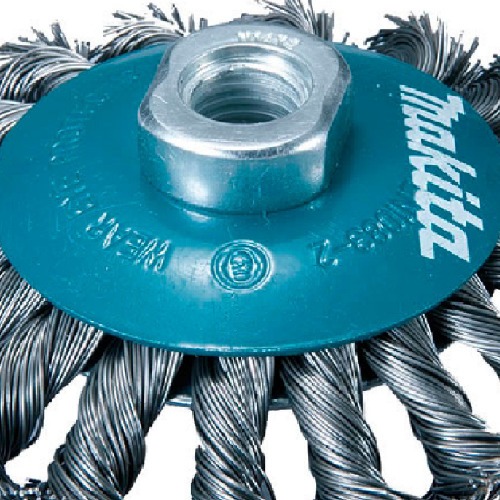 Escova de a�o circular torcida tipo c�nica 4.1/2