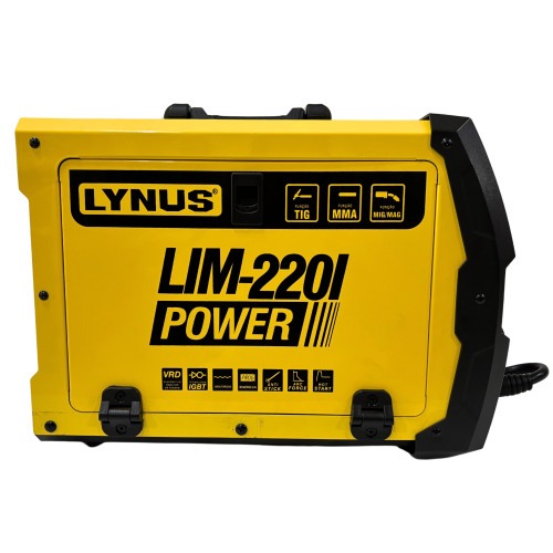 Inversora de solda multiprocesso 200A para Eletrodo Mig e Tig - LIM-220I