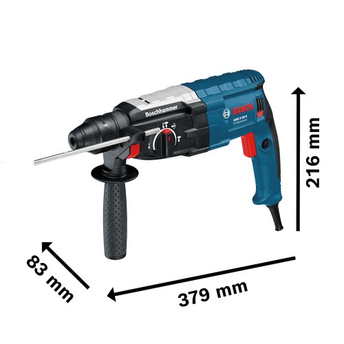 Martelete Perfurador e Rompedor 850W 3,2 joules SDS Plus com maleta - GBH2-28D 110V Martelete Perfurador e Rompedor 850W 3,2 joules SDS Plus com maleta - GBH2-28D 110V