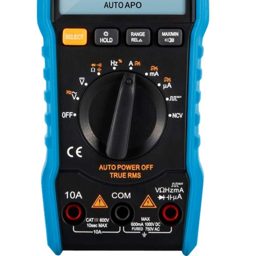 Mult�metro digital port�til 600 volts CAT III - ET-1507B