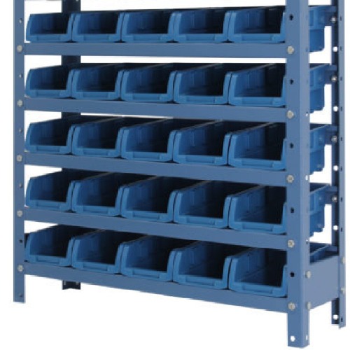 Estante met�lica com 30 gavetas n�3 azul - NE30/3A