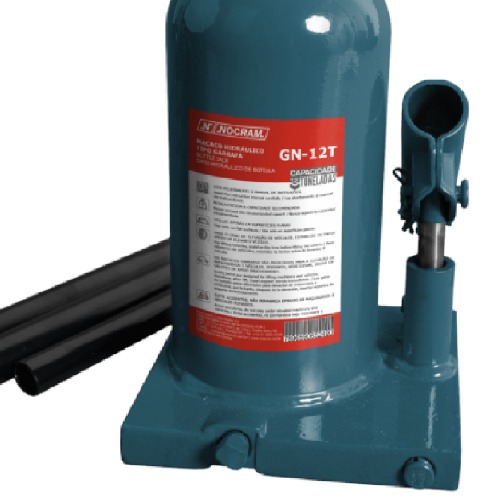 Macaco hidr�ulico tipo garrafa capacidade 12 toneladas - GN-12T