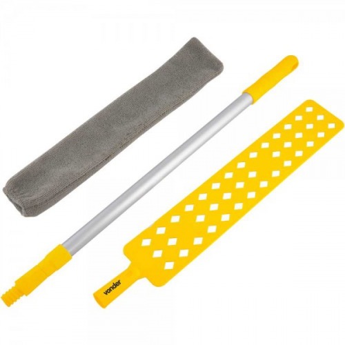Espanador de pó com cabo extensível Espanador de pó com cabo extensível