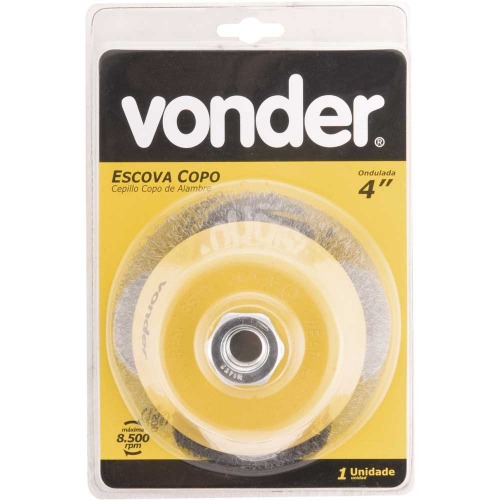 Escova de aço ondulada tipo copo 4 Escova de aço ondulada tipo copo 4