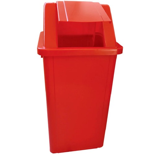 Cesto coletor de lixo 60L tampa basculante Sem adesivo - CV61VM Cesto coletor de lixo 60L tampa basculante Sem adesivo - CV61VM