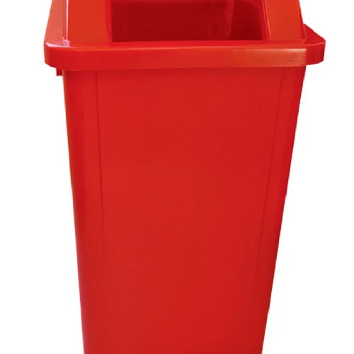 Cesto coletor de lixo 60L tampa basculante Sem adesivo - CV61VM Cesto coletor de lixo 60L tampa basculante Sem adesivo - CV61VM
