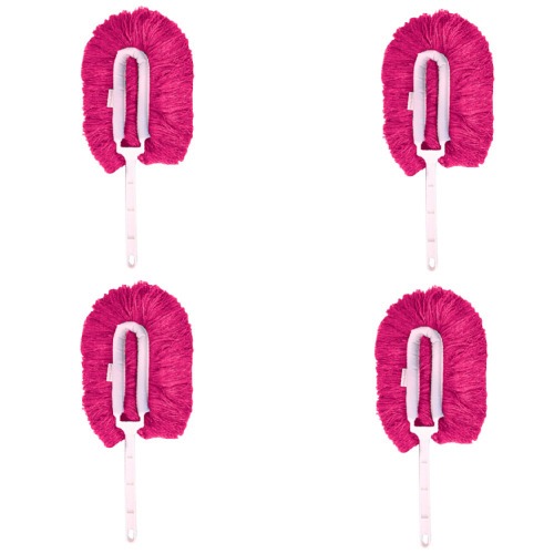 Kit 4 Espanadores eletrost�tico cabo reto