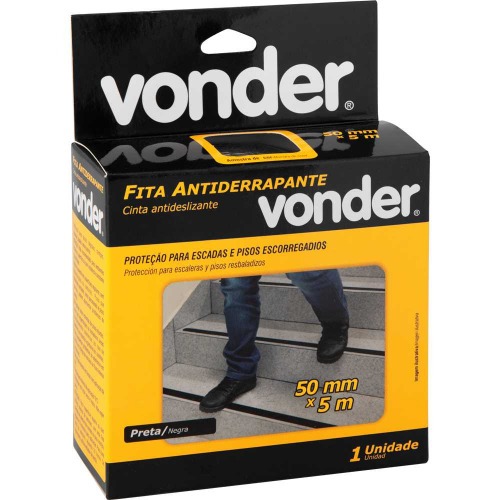 Fita adesiva antiderrapante 50 mm x 5 m preta Fita adesiva antiderrapante 50 mm x 5 m preta