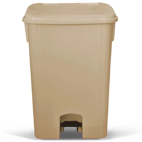 Cesto coletor de lixo com pedal 100L com rodas - CP11BG Cesto coletor de lixo com pedal 100L com rodas - CP11BG