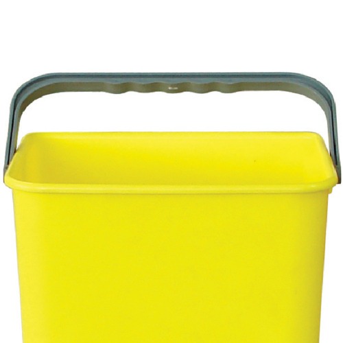 Balde pl�stico 4 litros com al�a amarelo - BA04AM